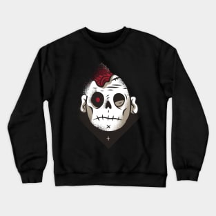 Dark zombie head Crewneck Sweatshirt